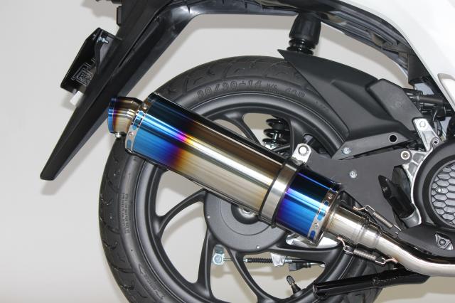 HMSバーグマンストリート125EX 8BJ-EA23 S346 マフラー バーグマン