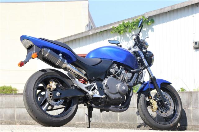 Valiente (バリエンテ) ホンダ ホーネット250 (MC31) バイクマフラー Calma カルマ カーボンタイプ マフラー スポーツタイプ HORNET250_5