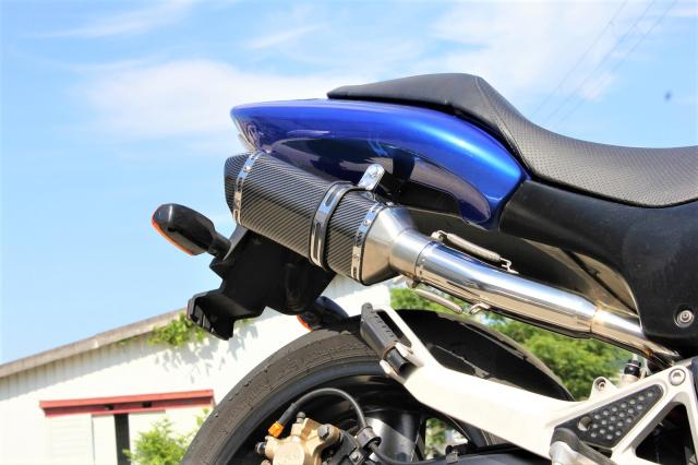 Valiente (バリエンテ) ホンダ ホーネット250 (MC31) バイクマフラー Calma カルマ カーボンタイプ マフラー スポーツタイプ HORNET250_3