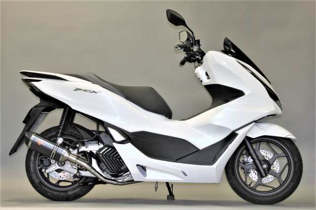 Valiente (バリエンテ) ホンダ PCX125/PCX160 (2BJ-JK05/2BK-KF47) バイクマフラー Calma カルマ カーボンタイプ マフラー スポーツタイ