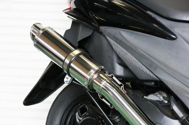 M-DX シルバー アドレスV125/S用 マフラー バイク M-DX シルバー