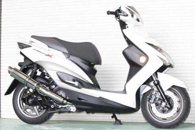 HMS ヤマハ シグナスX125 (SE12J/SE44J) 国内モデル バイクマフラー M
