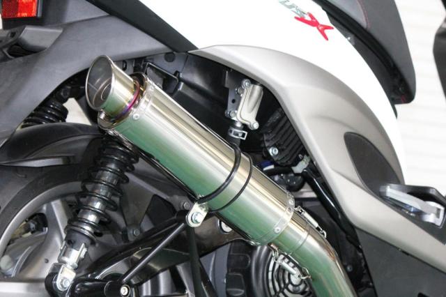 HMS ヤマハ シグナスX125 (SE12/SE44J) M-DX マフラー 楽天市場】シグナスX バイクマフラー BC-SE12J EBJ-SE44J 1型 2