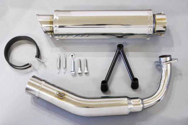 HMS ヤマハ マジェスティCステンレスマフラー 06 SUS マジェスティc