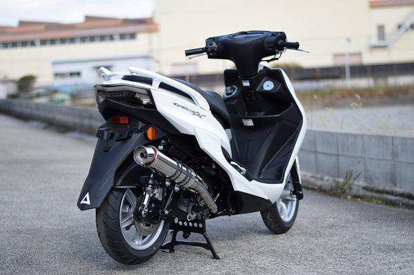 HMS ヤマハ 4型シグナスX/5型シグナスX SR (SEA5J/SED8J) バイクマフラー R300 アップタイプ SUS ステンレス マフラー  CYGNUS-Xの通販はau PAY マーケット - バイク・車 マフラー【Valiente】 | au PAY マーケット－通販サイト