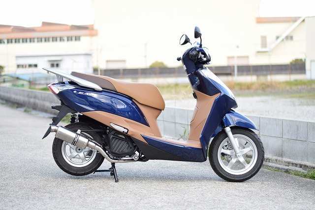 HMS ホンダ リード125 (JF45) バイクマフラー DELTA デルタ SUS