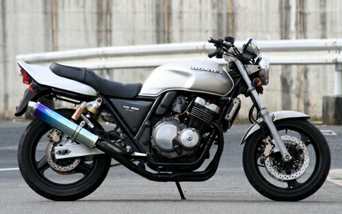 Realize (リアライズ) ホンダ CB400SF (NC31/NC39) バイクマフラー Aria アリア チタン スラッシュタイプ (TypeS) マフラー Ver.R/S/H.V/SPEC/スーパーボルドール