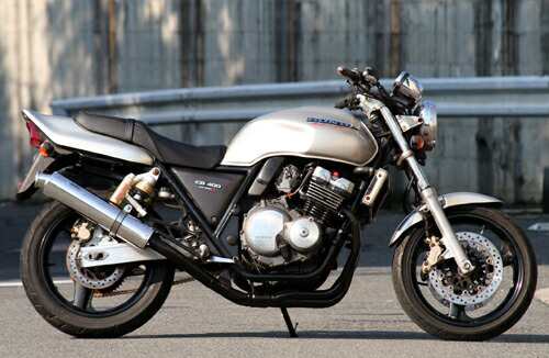 Realize (リアライズ) ホンダ CB400SF (NC31/NC39) バイクマフラー Aria アリア ステンレス カールタイプ (TypeC) マフラー Ver.R/S/H.V/