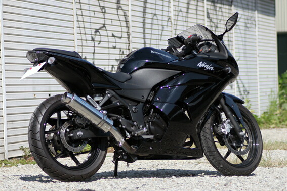 Realize (リアライズ) カワサキ ニンジャ250R (EX250K) バイクマフラー Aria アリア ステンレス スラッシュタイプ (TypeS) マフラー Ninjの通販は