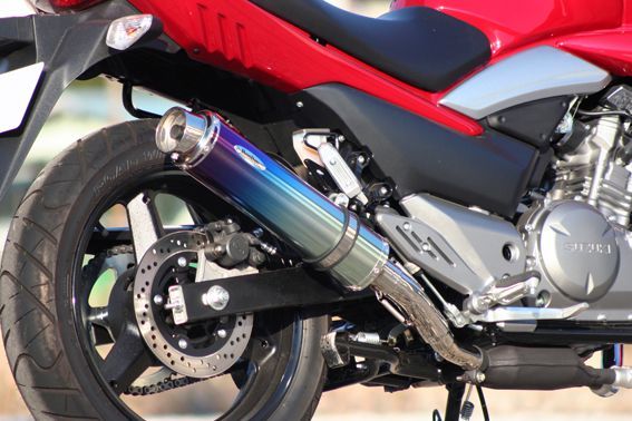 Realize スズキ GSR250 Aria スラッシュTypeSマフラー GSR250 | Aria（アリア）スリップオン | Ti | Type-S