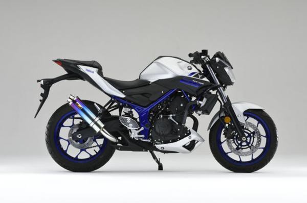 Realize (リアライズ) ヤマハ MT-25 (RG10J/G401E) / MT-03 (RH07J/H402E) バイクマフラー Aria アリア チタン カールタイプ (TypeC) マフラーの通販は