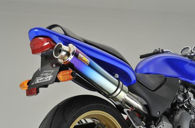 Realize (リアライズ) ホンダ ホーネット250 (MC31) バイクマフラー Aria アリア チタン カールタイプ (TypeC) マフラー HORNET250_1