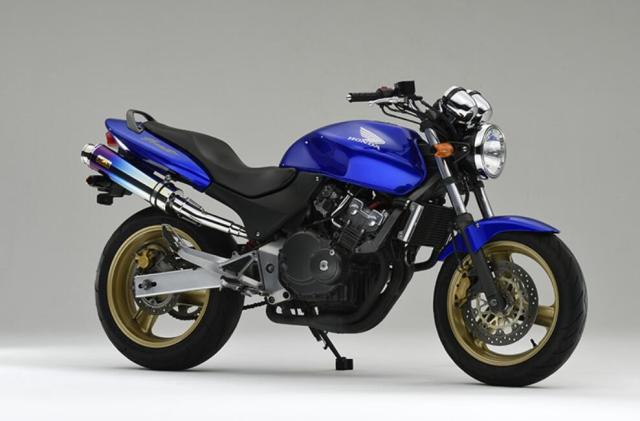 Realize (リアライズ) ホンダ ホーネット250 (MC31) バイクマフラー Aria アリア チタン スラッシュタイプ (TypeS) マフラー HORNET250_2