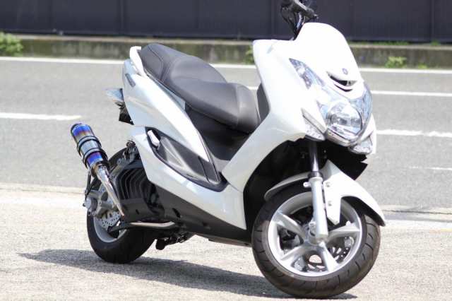 HMS ヤマハ マジェスティS (JBK-SG28J/SG52J) バイクマフラー SSB ステンレス ブルーカラー マフラー MAJESTY-Sの通販はau  PAY マーケット - バイク・車 マフラー【Valiente】 | au PAY マーケット－通販サイト