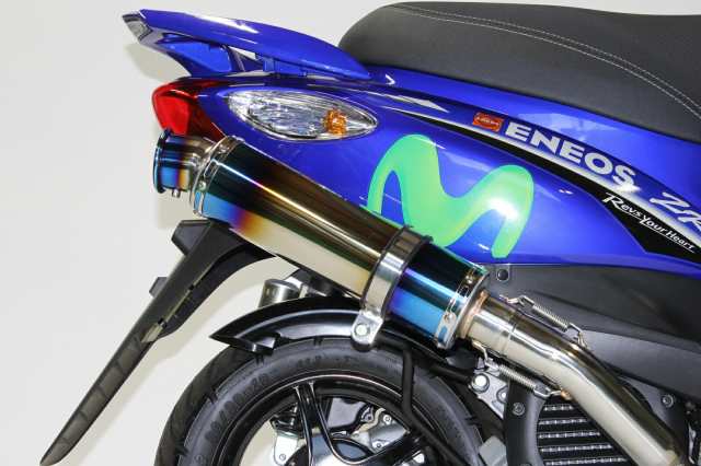 ジョグ HMS ヤマハ 4st JOG ZR バイクマフラー 2BH-SA58J 2017年