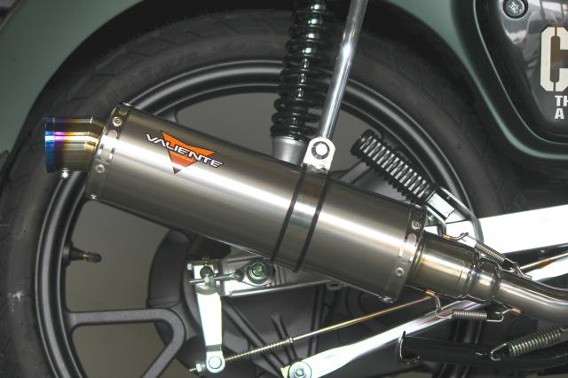 クロスカブ110 バイクマフラー  2BJ-JA45 8BJ-JA60  スパルタ チタンソリッドマフラー ホンダ バイク用品 バイク用 バイクパーツ カスタム パーツ ドレスアップ 交換 社外品 重低音 Valiente バリエンテ CrossCub110 v-201-sp16_3