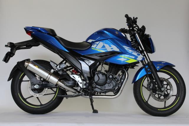 Realize ジクサー150 バイクマフラー 2BK-ED13N 2020年〜2022年 22Racing ステンレス マフラー シルバーカラー バイク用品 バイクパーツ フルエキ フルエキゾースト カスタム パーツ ドレスアップ 交換 社外品 説明書付 重低音 スズキ リアライズ GIXXER_4
