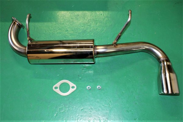 専用スズキ JB64 ジムニー ノーマルバンパー用 (Type02) マフラー スズキ JB64 ジムニー ノーマルバンパー用 (Type02) ブルーマフラー