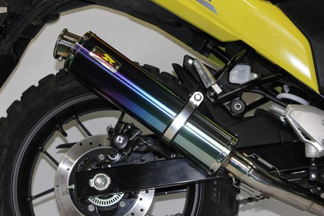 Realize Vストローム250SX バイクマフラー 8BK-EL11L Aria アリア チタン スラッシュタイプ (TypeS) マフラー リアライズ スズキ カスタム パーツ
