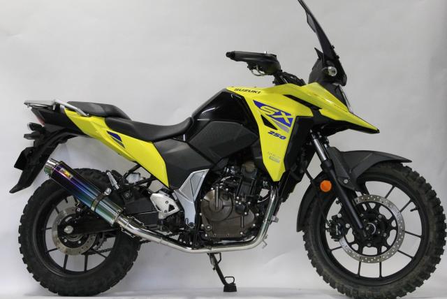 Realize Vストローム250SX バイクマフラー 8BK-EL11L Aria アリア チタン スラッシュタイプ (TypeS) マフラー リアライズ スズキ カスタム パーツ_4