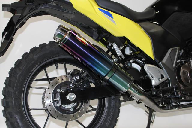 Realize Vストローム250SX バイクマフラー 8BK-EL11L Aria アリア チタン スラッシュタイプ (TypeS) マフラー リアライズ スズキ カスタム パーツ_5