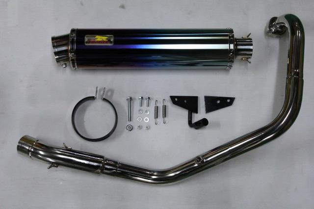Realize Vストローム250SX バイクマフラー 8BK-EL11L Aria アリア チタン スラッシュタイプ (TypeS) マフラー リアライズ スズキ カスタム パーツ_3