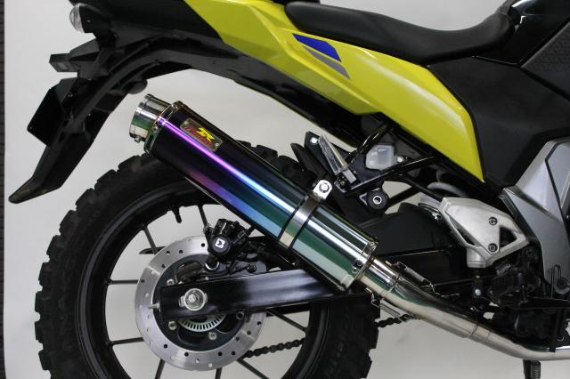 Realize Vストローム250SX バイクマフラー 8BK-EL11L Aria アリア チタン スラッシュタイプ (TypeS) マフラー リアライズ スズキ カスタム パーツ_6