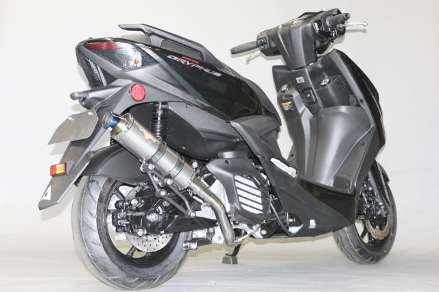 シグナス グリファス バイクマフラー 8BJ-SEJ4J NMAX125 NMAX155 SEG6J SG66J スパルタ チタンソリッド  マフラー Valiente バリエンテ バイク用品 バイク用 バイクパーツ フルエキ カスタム パーツ ドレスアップ 交換 社外品 ヤマハ_4