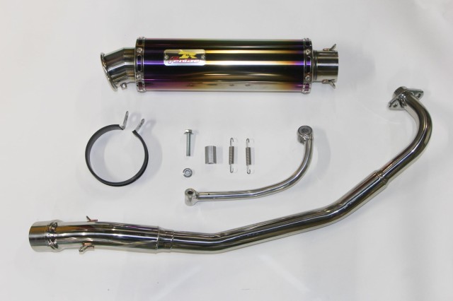 全国どこでも送料無料！ Realize DAX125 Ti エンプレス EMPLESS 8BJ-JB04 バイクマフラー パーツ