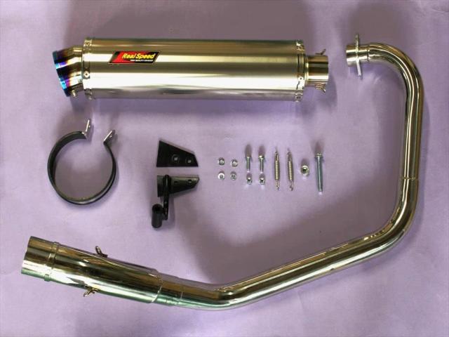 ジクサー150 バイクマフラー 2BK-ED13N Meteo メテオ チタン ソリッド