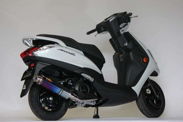 Realize アクシスZ バイクマフラー 8BJ-SEJ6J 22Racing Ti チタン