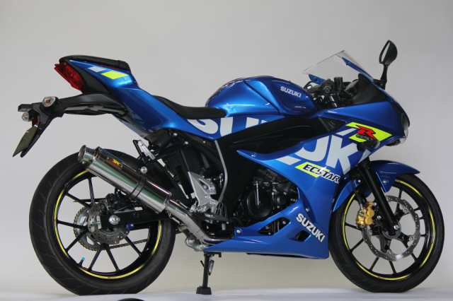 Realize GSX-R125 バイクマフラー 8BJ-DL32D 2BJ-DL33B 22Racing SUS ステンレス マフラー シルバーカラー バイク用品 バイク用 バイクパ