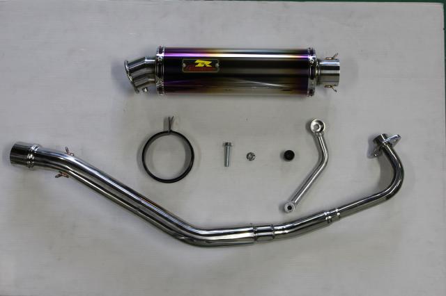 Realize ハンターカブCT125 バイクマフラー 2BJ-JA55 2020年〜2022年モデル対応 EMPLESS エンプレス Ti チタン ダウンタイプマフラー リアライズ ホンダ バイク用品 バイクパーツ フルエキゾースト カスタム パーツ ドレスアップ 交換 社外品