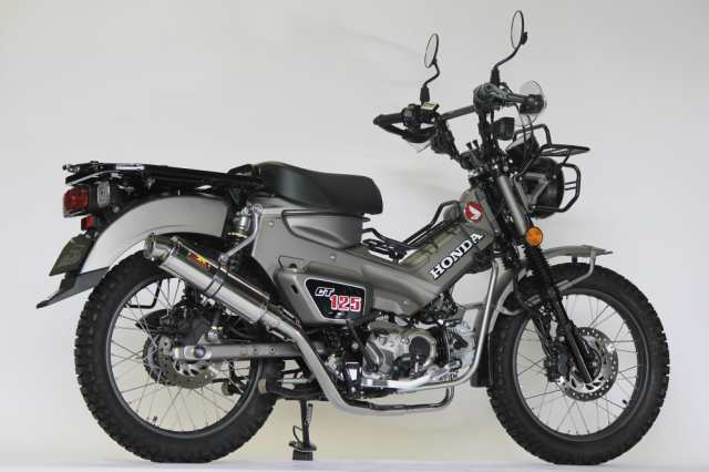 Realize ハンターカブCT125 バイクマフラー 8BJ-JA65 2BJ-JA55 2020年〜 EMPLESS エンプレス SUS ステンレス ダウンタイプマフラー リア