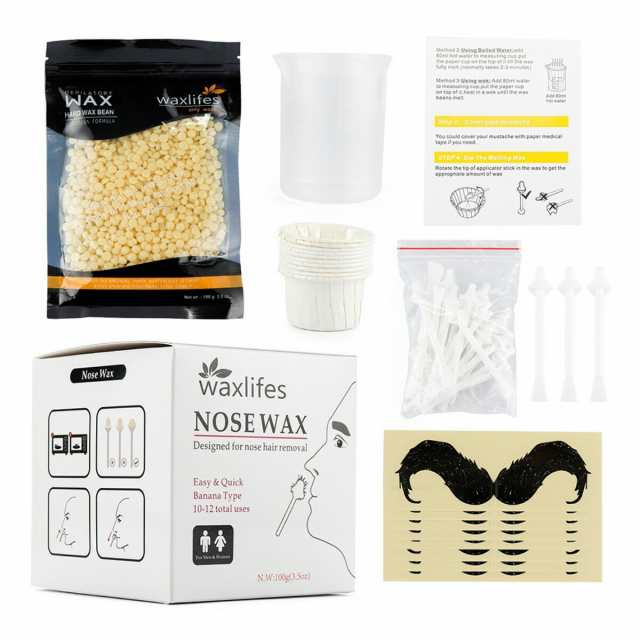 鼻毛ワックス Nose wax set 20回分（送料無料）ブラジリアンワックス