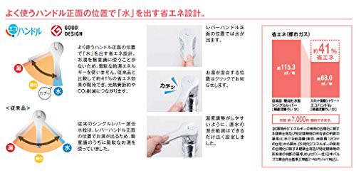 LIXIL(リクシル) INAX キッチン用 ワンホールシングルレバー混合水栓