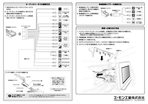 エーモン(amon) AODEA(オーディア)オーディオ・ナビゲーション取付