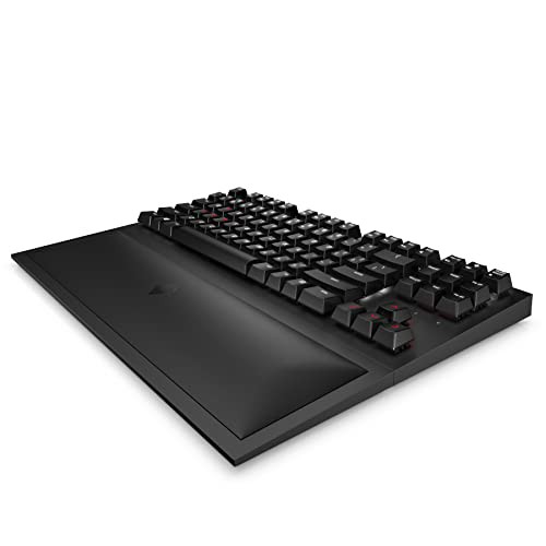 HP ゲーミングキーボード【無線/有線対応】茶軸？ HP OMEN by HP Spacer ワイヤレス？ キーボード テンキーレス 充電式  (型番:9BU31AA#UU｜au PAY マーケット