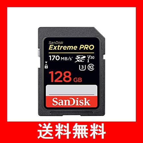 SanDisk 128GB Extreme PRO UHS-I SDXC 170MB/s SDSDXXY-128G サンディスク 海外パッケージ品