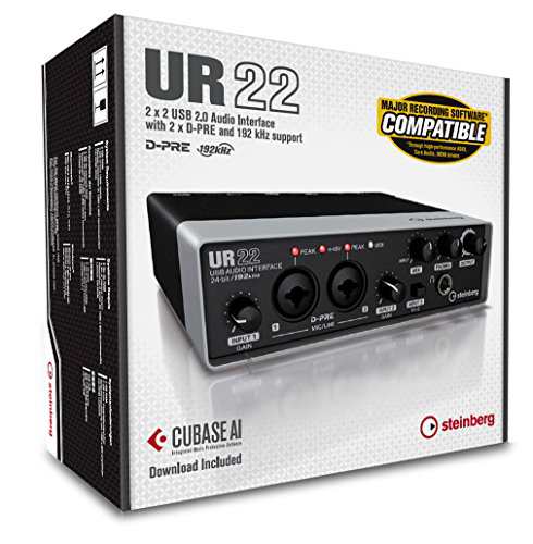 Steinberg 2x2 USB 2.0 オーディオインターフェース UR22の通販はau