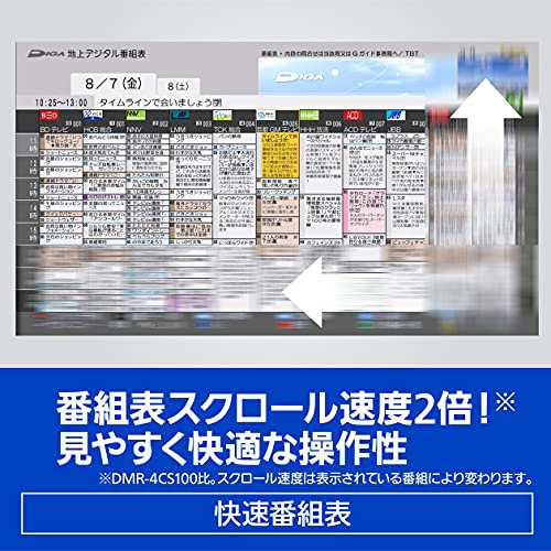 パナソニック 2TB 3チューナー ブルーレイレコーダー 4Kチューナー内蔵