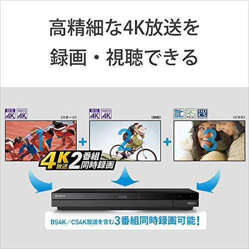 新品未開封 SONY ソニー 4K ブルーレイ1TB BDZ-FBT1000