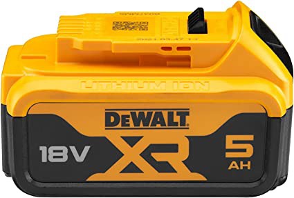 デウォルト(DEWALT) 18V 5.0Ah XR Li-ion バッテリー プロ工具 DCB184