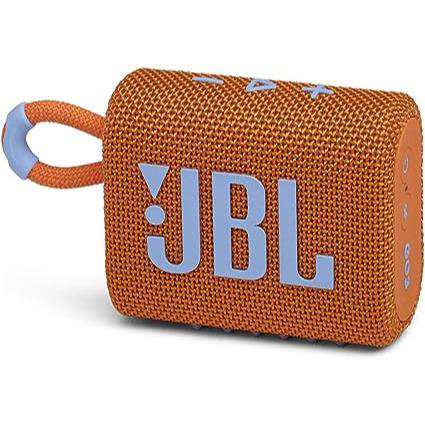 JBL GO3 Bluetoothスピーカー USB C充電/IP67防塵防水/パッシブラジエーター搭載/ポータブル/2020年モデル オレンジ JBLGO3ORG