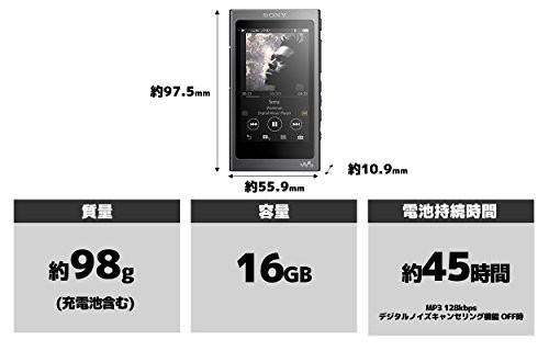 最新エルメス SONY ハイレゾ対応 NW-A35(B) Aシリーズ ウォークマン