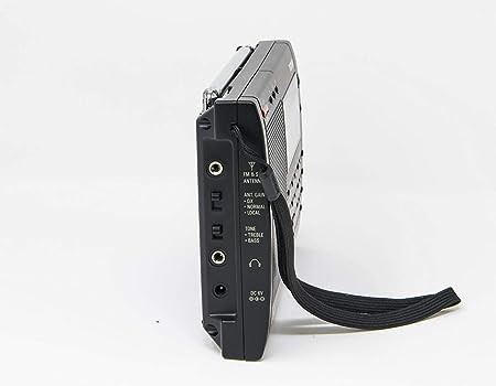 TECSUN PL-660 (黒) FM/LW/MW/SW/AIR エアバンド BCL ラジオ 小型 高 ...