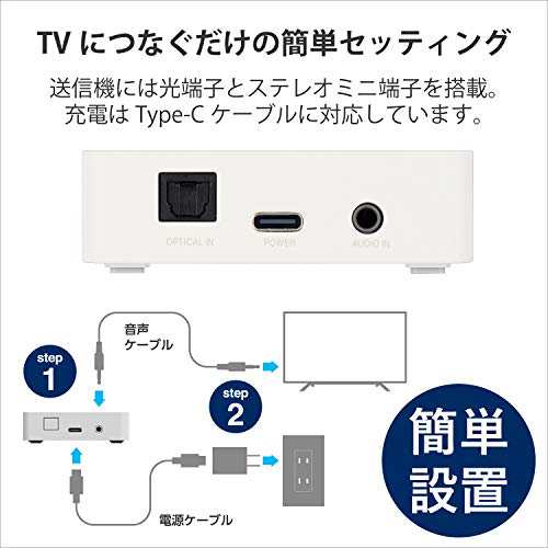 エレコム TVスピーカー ワイヤレス 2.4GHz ネックバンドタイプ