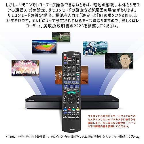 ZdalaMit N2QAYB000919 BD IR6 Panasonic リモコン DVDリモコン 