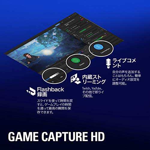 Elgato HD60 S 外付けキャプチャカード PS5、PS4/Pro、Xbox Series X/S