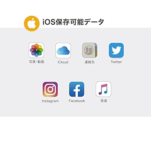 Maktar Qubii 充電しながら自動バックアップ iphone usbメモリ ipad